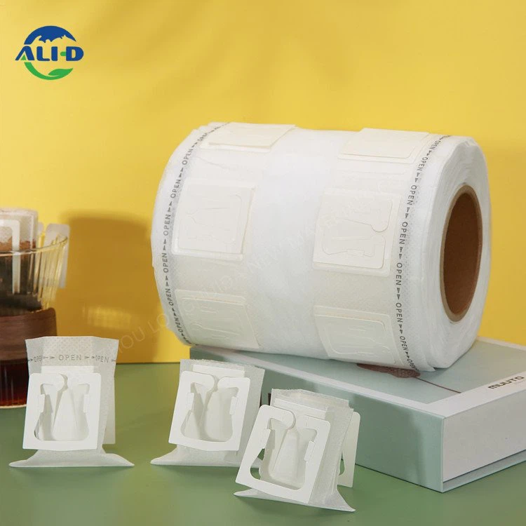 Rollos de bolsas de café por goteo
